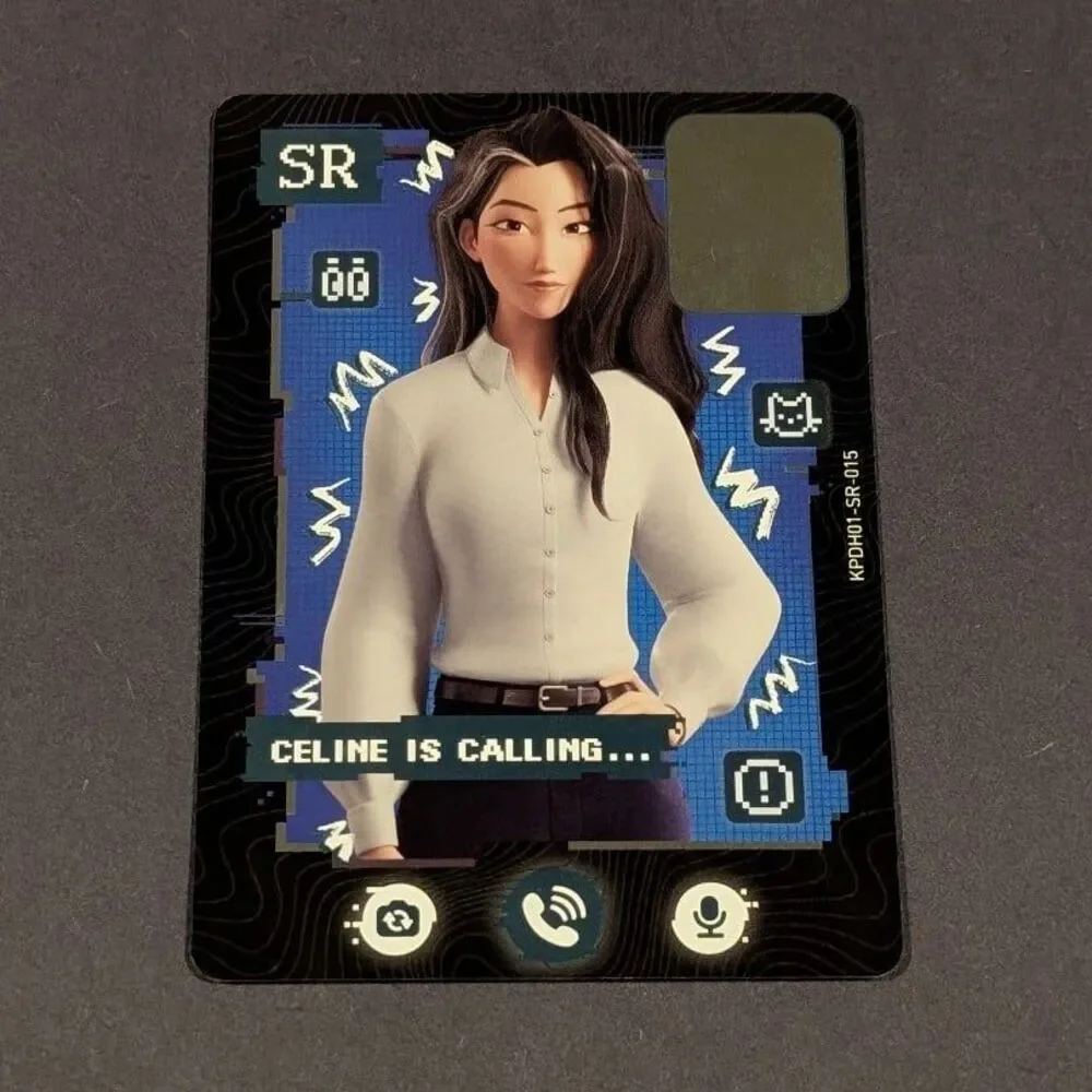 Kayou K-Pop Demon Hunters Celine Is Calling SR Card KPDH01-SR-015